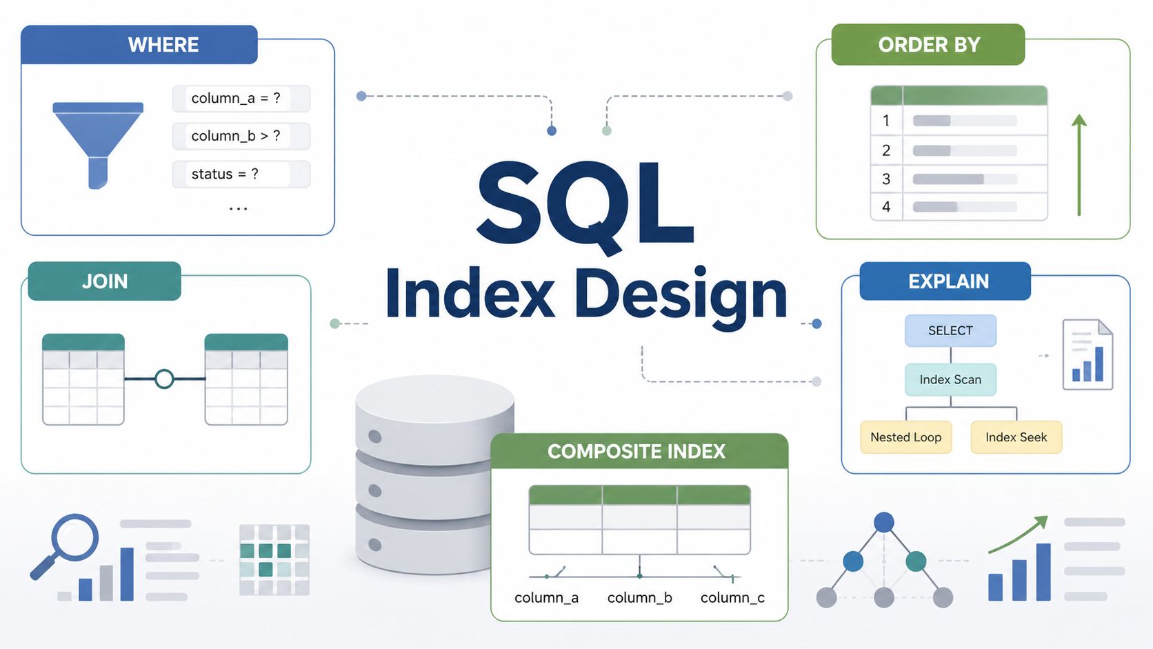 SQL インデックス設計で実務で見るべきポイント
