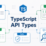 TypeScript API型設計でレスポンス型DTO画面用モデルを分ける図